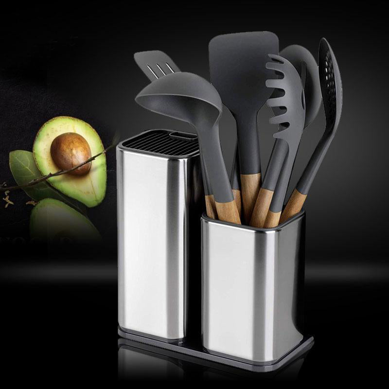 Universal Knife Holder, Stainless Steel