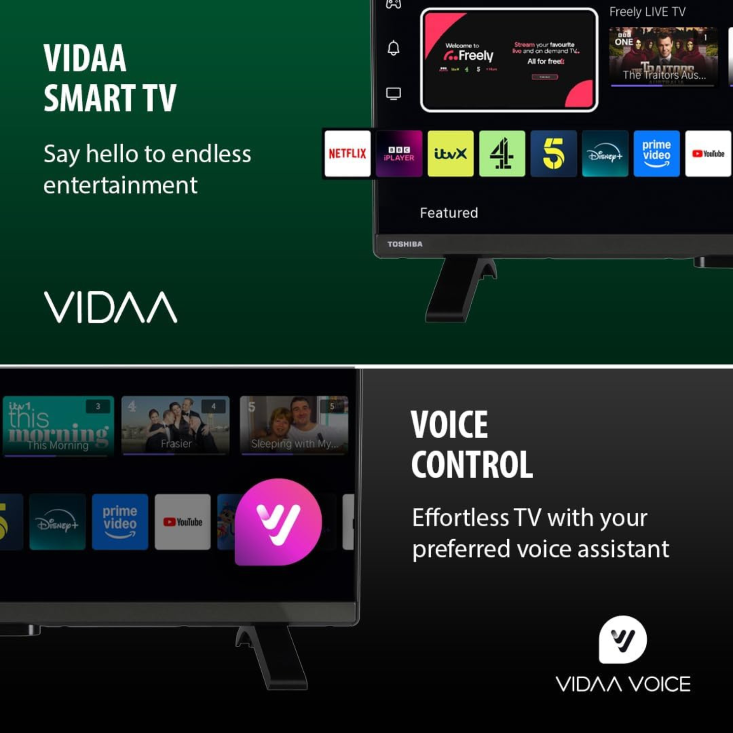 📺 Toshiba 32” 4K Smart TV – Smarter, Sharper, Simply Brilliant